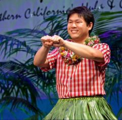 male hula dancer